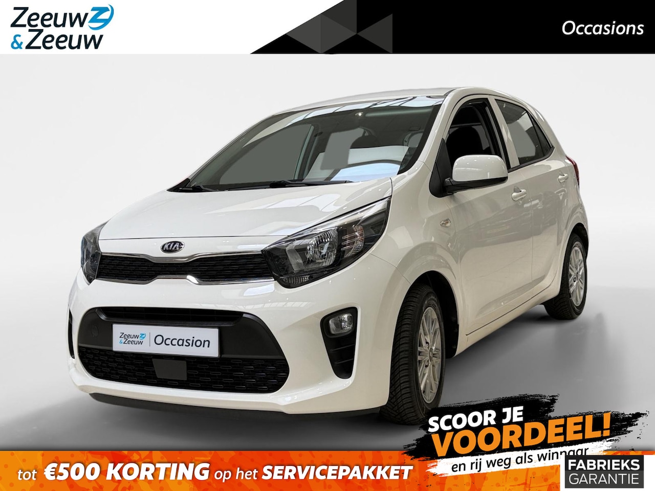 Kia Picanto - 1.0 DPi DynamicLine AUTOMAAT | AIRCO | ACHTERUITRIJCAMERA | CRUISE CONTROL | RESTERENDE FA - AutoWereld.nl