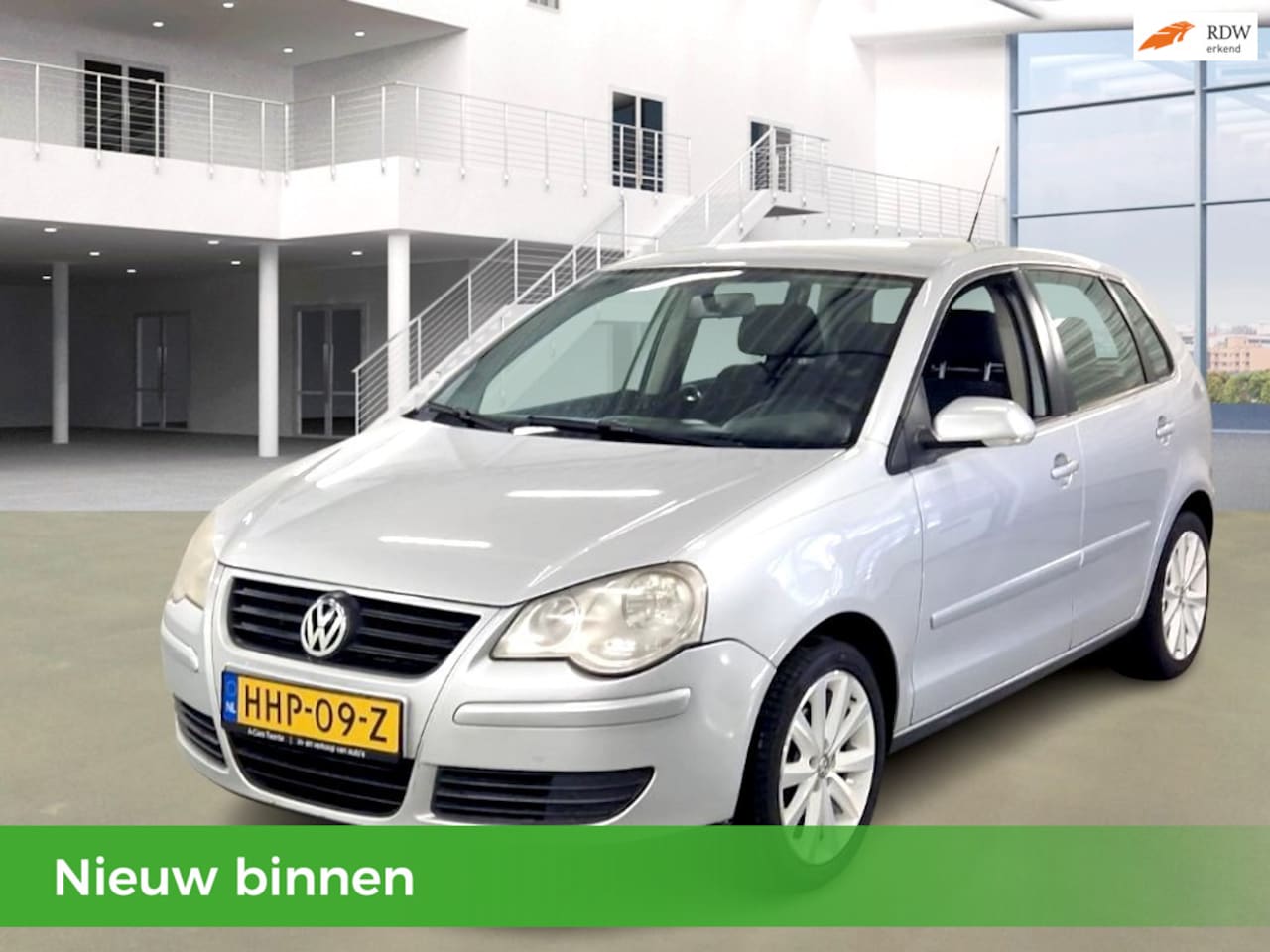 Volkswagen Polo - 1.4-16V 5D AIRCO 1e EIGENAAR NIEUWE APK VELGEN CARPLAY NAVI SCHERM ELEK.RAMEN - AutoWereld.nl