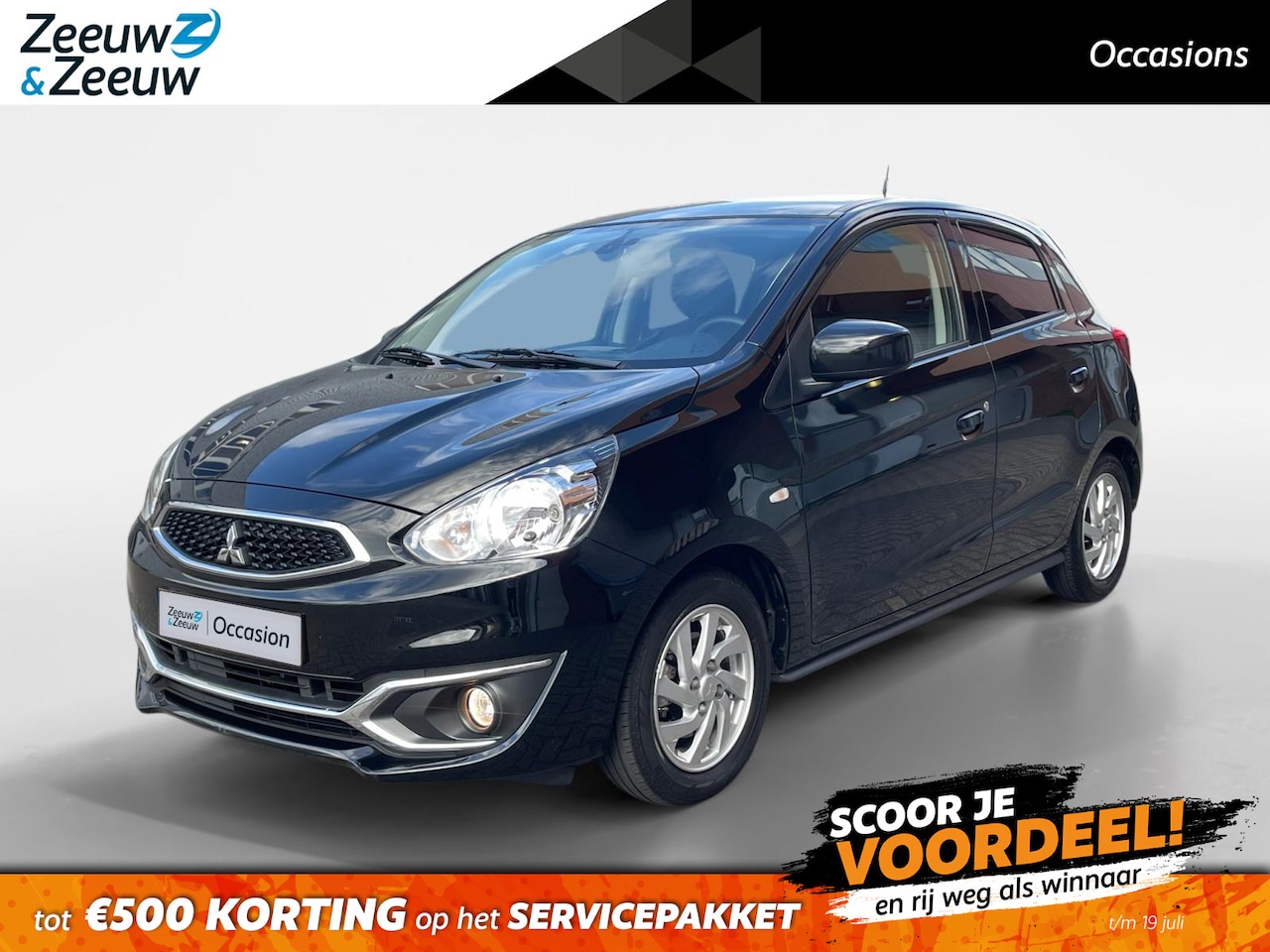 Mitsubishi Space Star - 1.0 Entry Licht metalen velgen | Navigatie | Airco | Metallic lak | 1ste eigen| Dealer ond - AutoWereld.nl