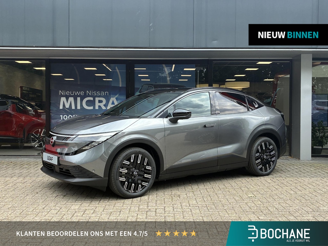 Nissan LEAF - Evolve 52 kWh DEMO | 52 kWh | Lederen bekleding | Stoelmassage | Climate Control | Parkeer - AutoWereld.nl