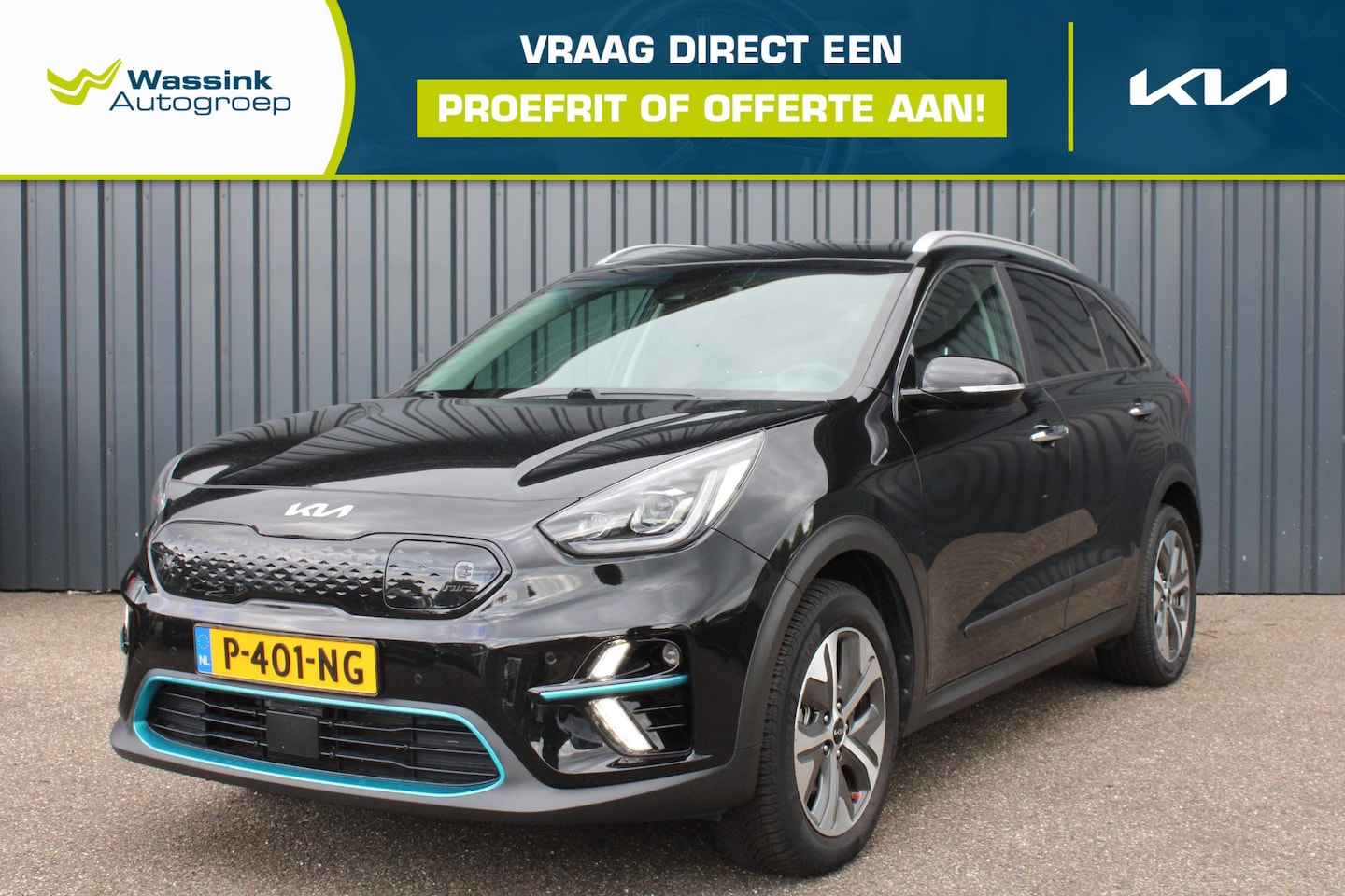 Kia e-Niro - DynamicPlusLine 64 kWh Elektrisch Schuifdak | Navigatie | DAB | Stoel -Stuur Verwarming | - AutoWereld.nl