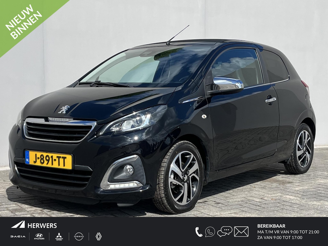 Peugeot 108 - 1.0 VTi Allure TOP / Automaat / Cabrio / Stoelverwarming / Schakelmogelijkheid Aan Stuur / - AutoWereld.nl