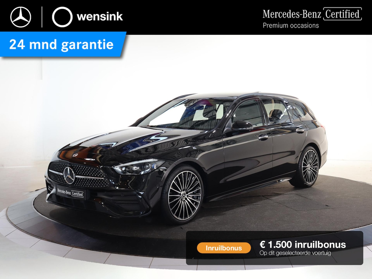 Mercedes-Benz C-klasse Estate - 180 Star Edition AMG Line | Panoramaschuifdak | DIGITAL LIGHT  | Nightpakket | Stoelventil - AutoWereld.nl