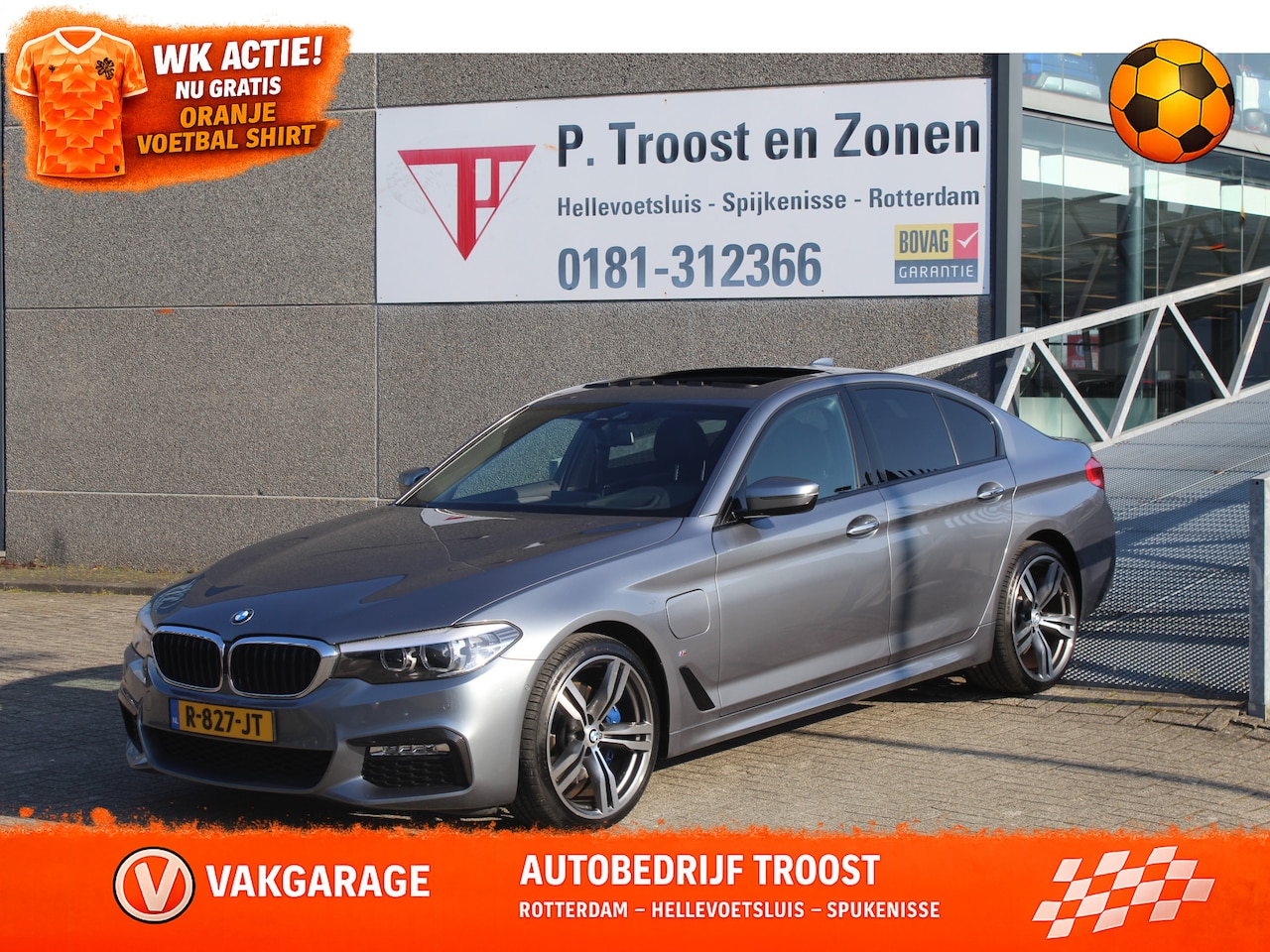 BMW 5-serie - 530e iPerformance Executive M-Sport Panoramadak/Head-Up Display/Apple carplay/Sfeerverlich - AutoWereld.nl