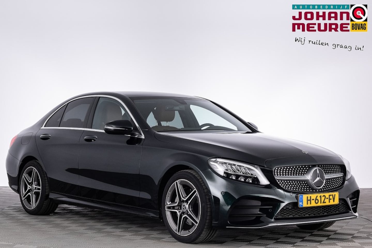 Mercedes-Benz C-klasse - 180 Advantage Pack *smaragd grun* LEDER | Full LED | CAMERA . - AutoWereld.nl