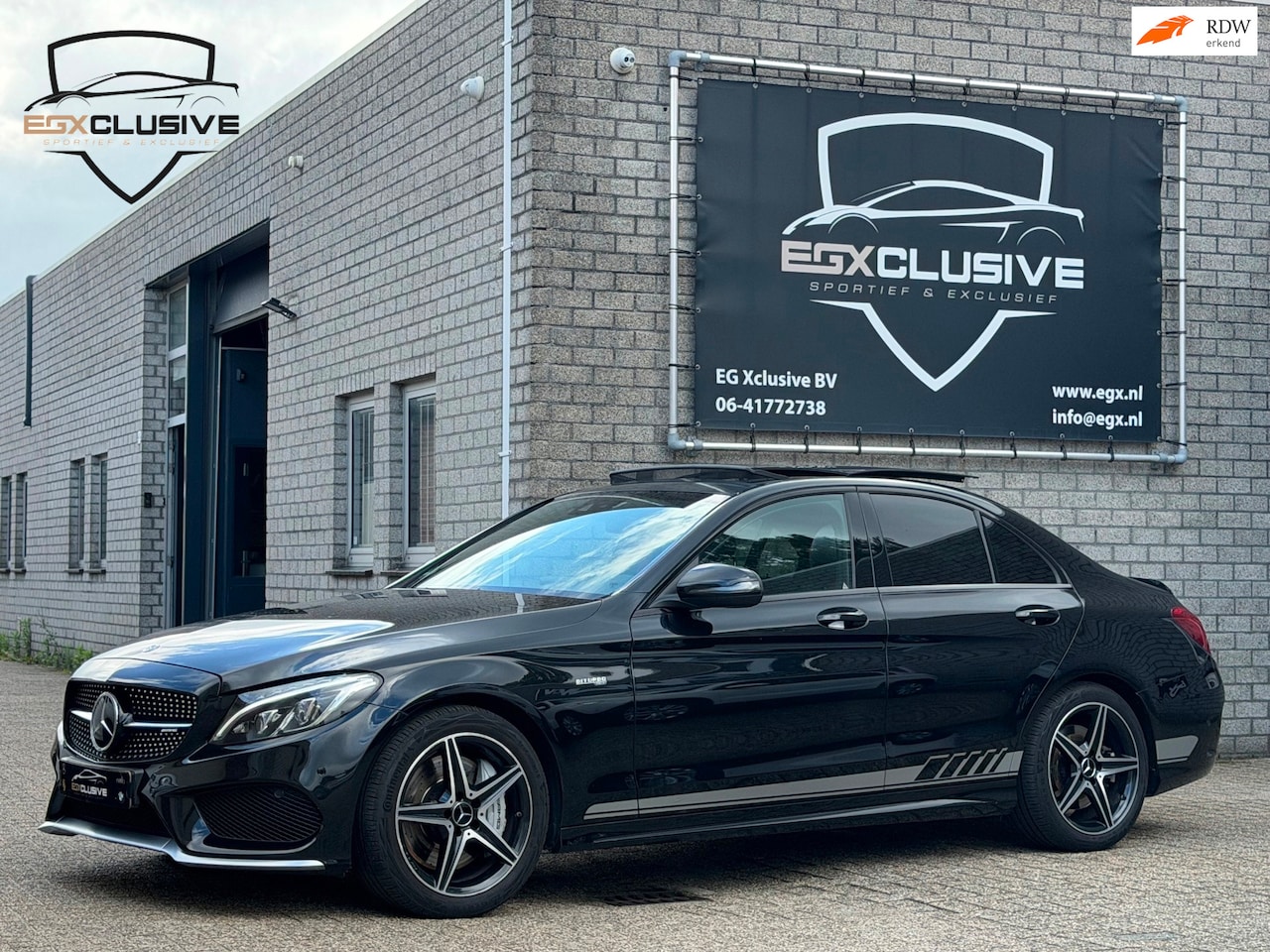 Mercedes-Benz C-klasse - AMG 43 4MATIC PANO|CAMERA|BLINDSPOT|BURMESTER|FRONT ASSIST| - AutoWereld.nl