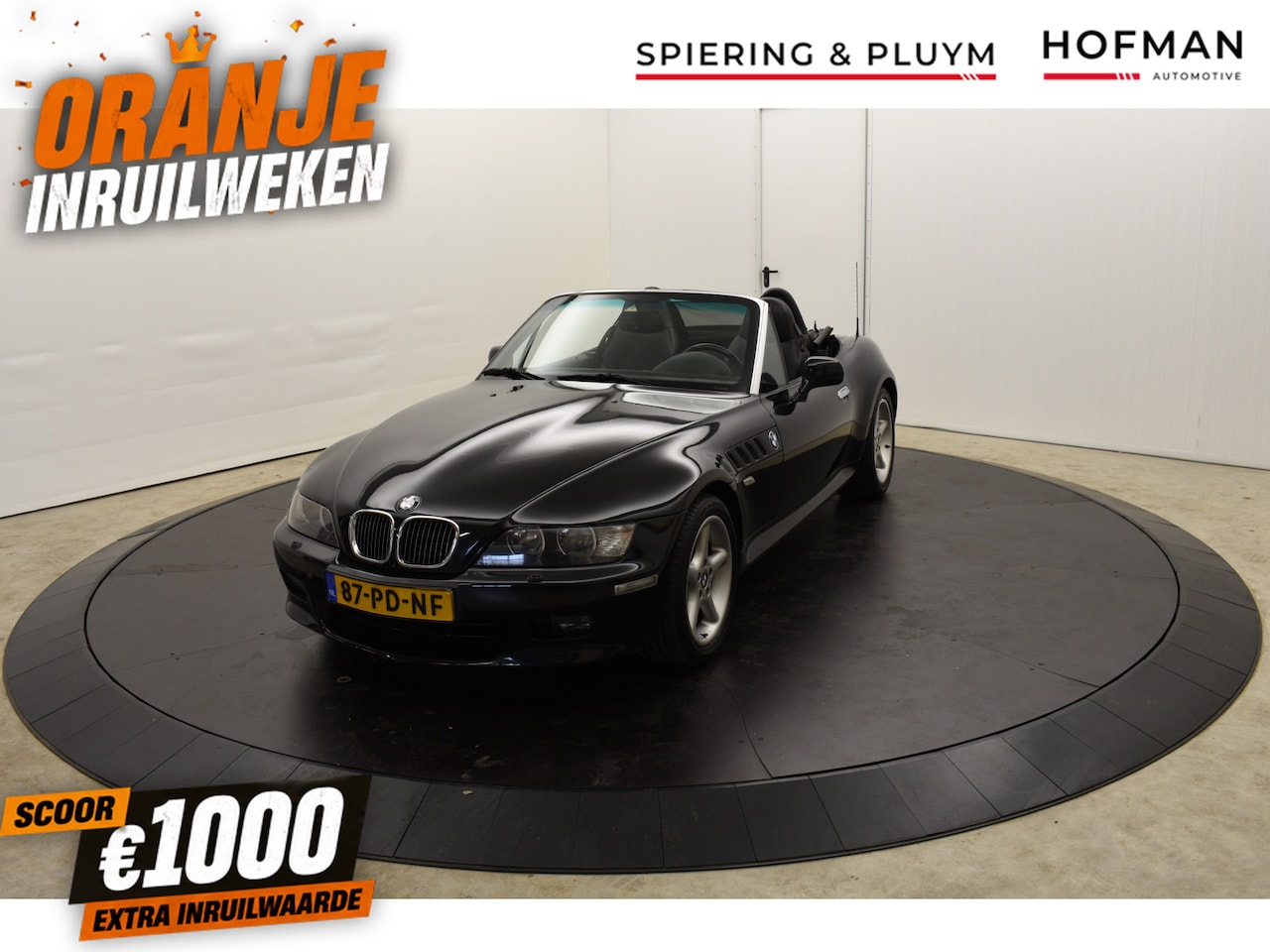 BMW Z3 Roadster - 2.8 6 Cil.194PK Aut Widebody top conditie EL Kap Leer PDC Airco Stoelverw - AutoWereld.nl