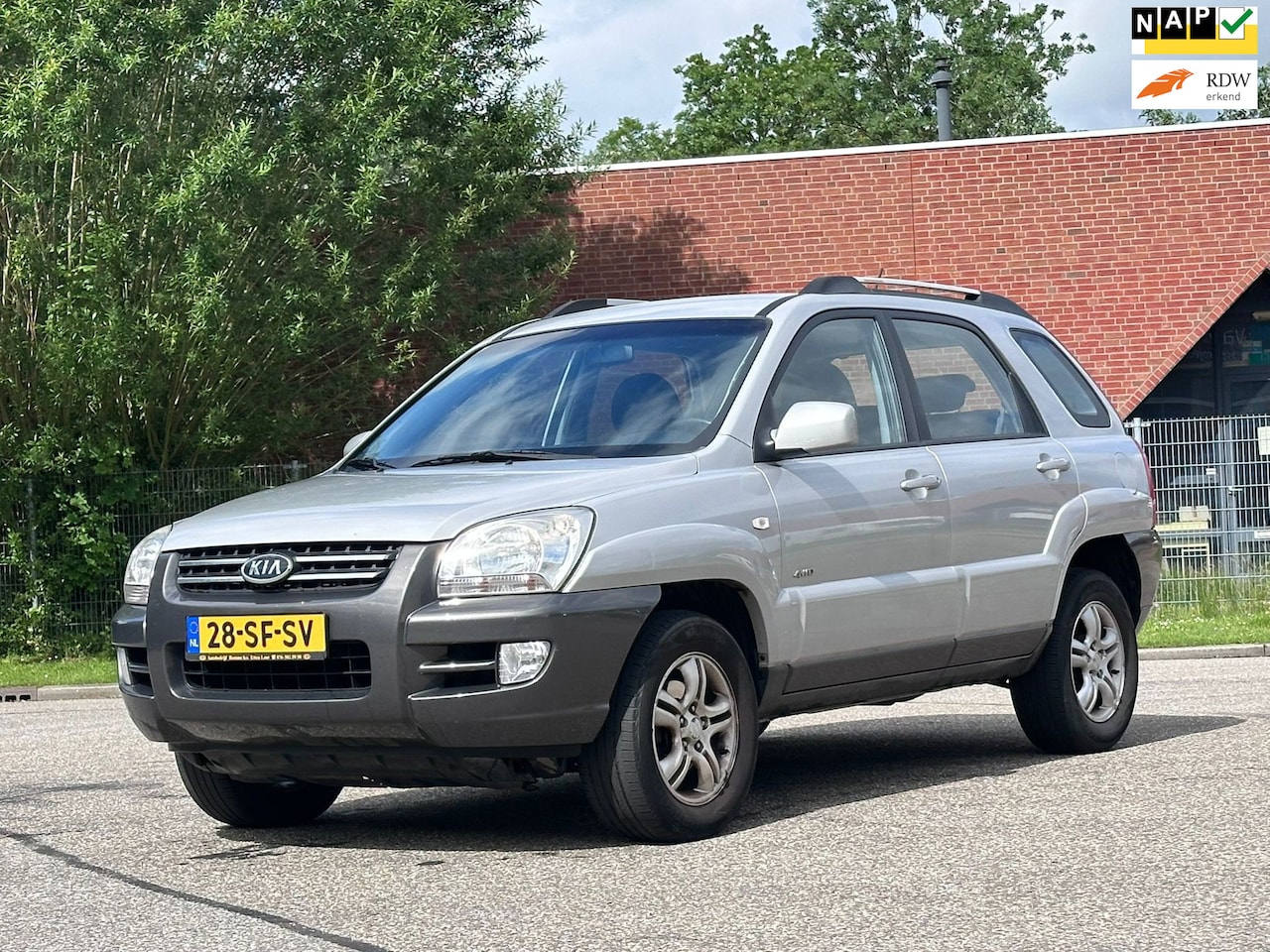 Kia Sportage - 2.0 CVVT Adventure 4WD Cruise*Clima*Trekhaak*NAP*Nieuwe APK*LM velgen*2e eigenaar* - AutoWereld.nl