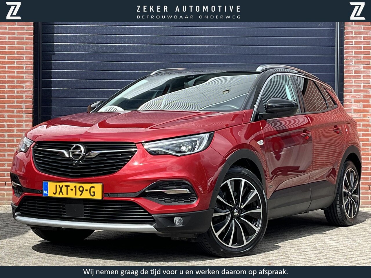 Opel Grandland X - 1.6 Turbo Hybrid Elegance Exclusive Plug-in| Leder|360 camera| Afn. Trekhaak| LED, Elec. V - AutoWereld.nl