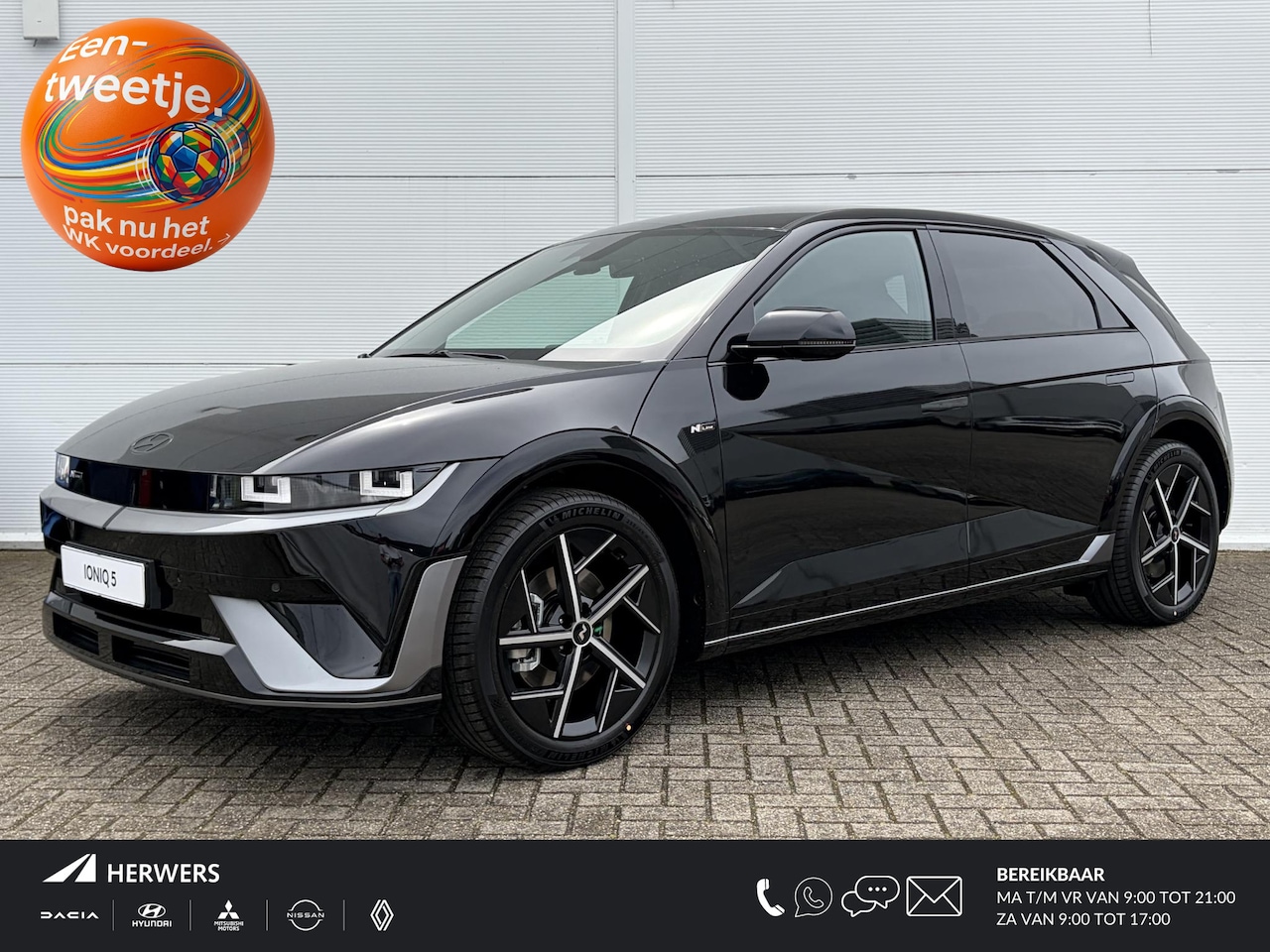 Hyundai IONIQ 5 - N Line Business 84 kWh ** Nu met € 2.000 Voordeel ** Nieuw uit voorraad leverbaar ** - AutoWereld.nl