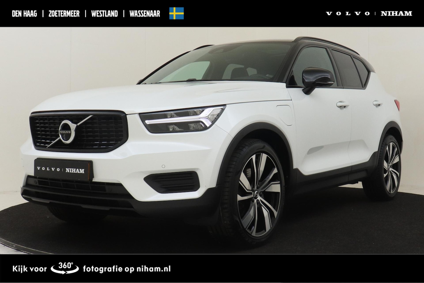 Volvo XC40 - T5 RECHARGE R-DESIGN *VOL!* -PANO.DAK|HARMAN/KARDON|360°CAM|POWER-SEATS|BLIS|TREKHAAK|20" - AutoWereld.nl