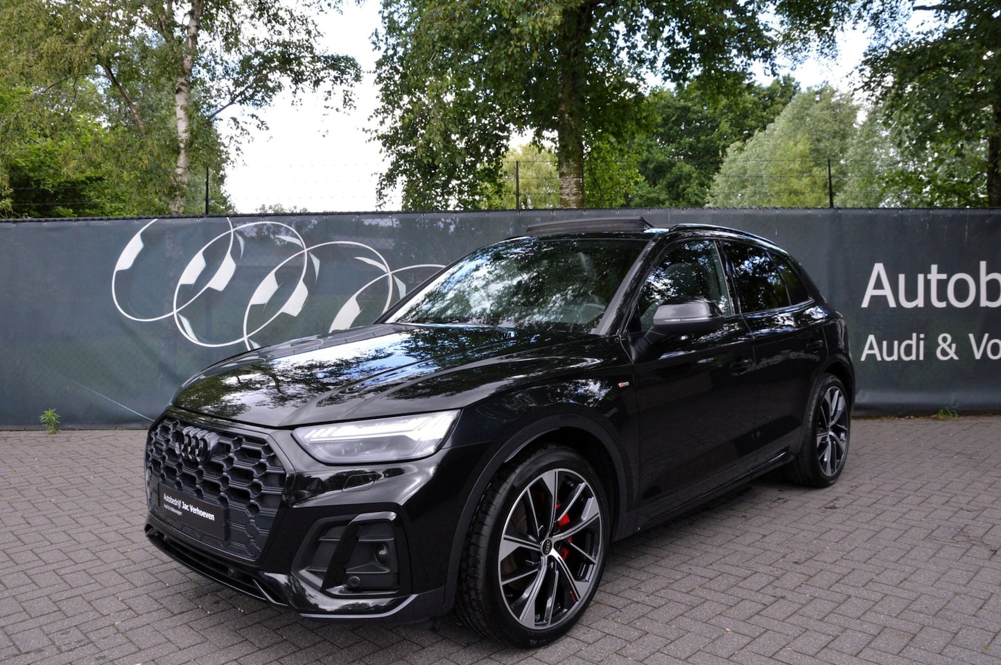 Audi Q5 - 55 TFSI e |S Edition|Black Editon|Luchtvering|B&O|Panoramadak|HuD|Sfeerverlichting|| - AutoWereld.nl