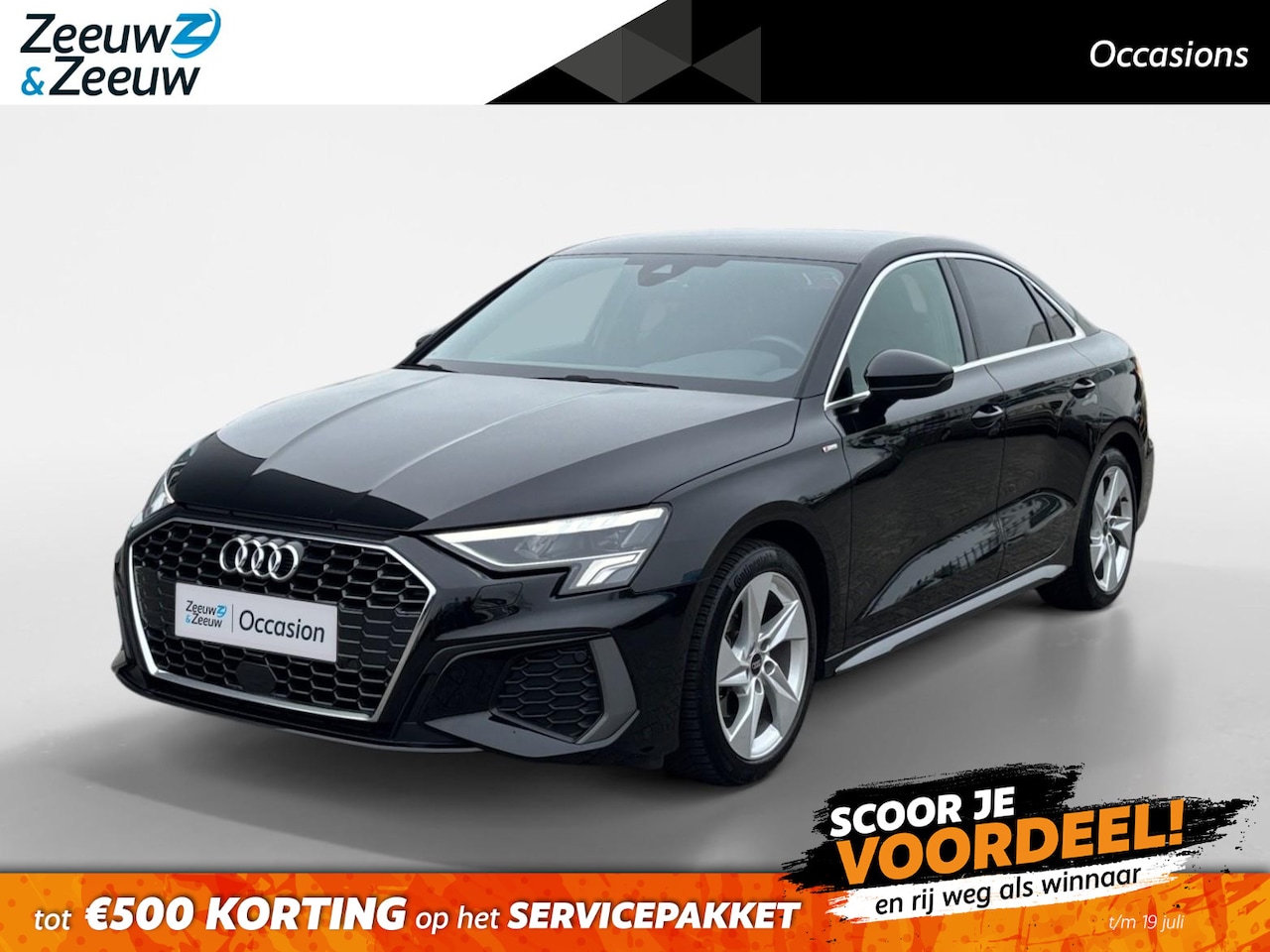 Audi A3 Limousine - 110PK 30 TFSI S Edition Automaat | 1e eigenaar | Virtual Cockpit | Navi | Armsteun | Cruis - AutoWereld.nl