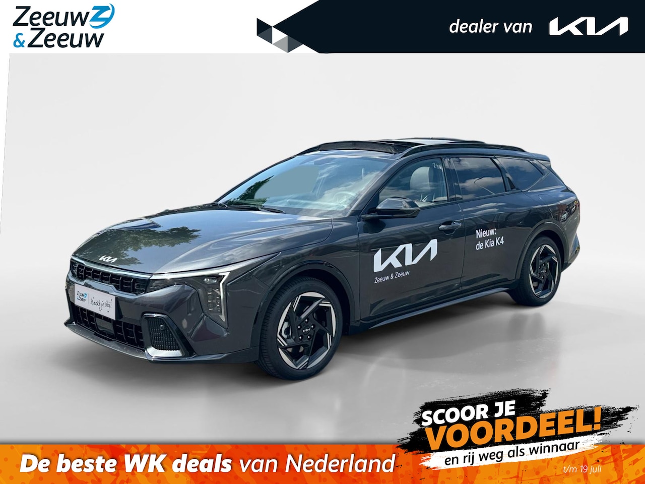 Kia K4 Sportswagon - 1.0 T-GDi MHEV GT-Line Launch Edition (pano) Dodehoekassistentie | Kruisend verkeersassist - AutoWereld.nl