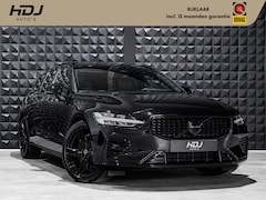 Volvo V60 - 2.0 T6 Plug-in hybrid AWD Plus Dark | Pano | All Black | 19" | H/K | Trekh. | Memo |
