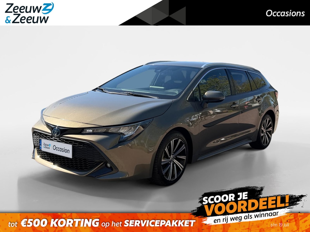 Toyota Corolla Touring Sports - 1.8 Hybrid Dynamic DEALER ONDERHOUDEN | 18 INCH LICHTMETAAL | CLIMATE CONTROL | STOELVERWA - AutoWereld.nl