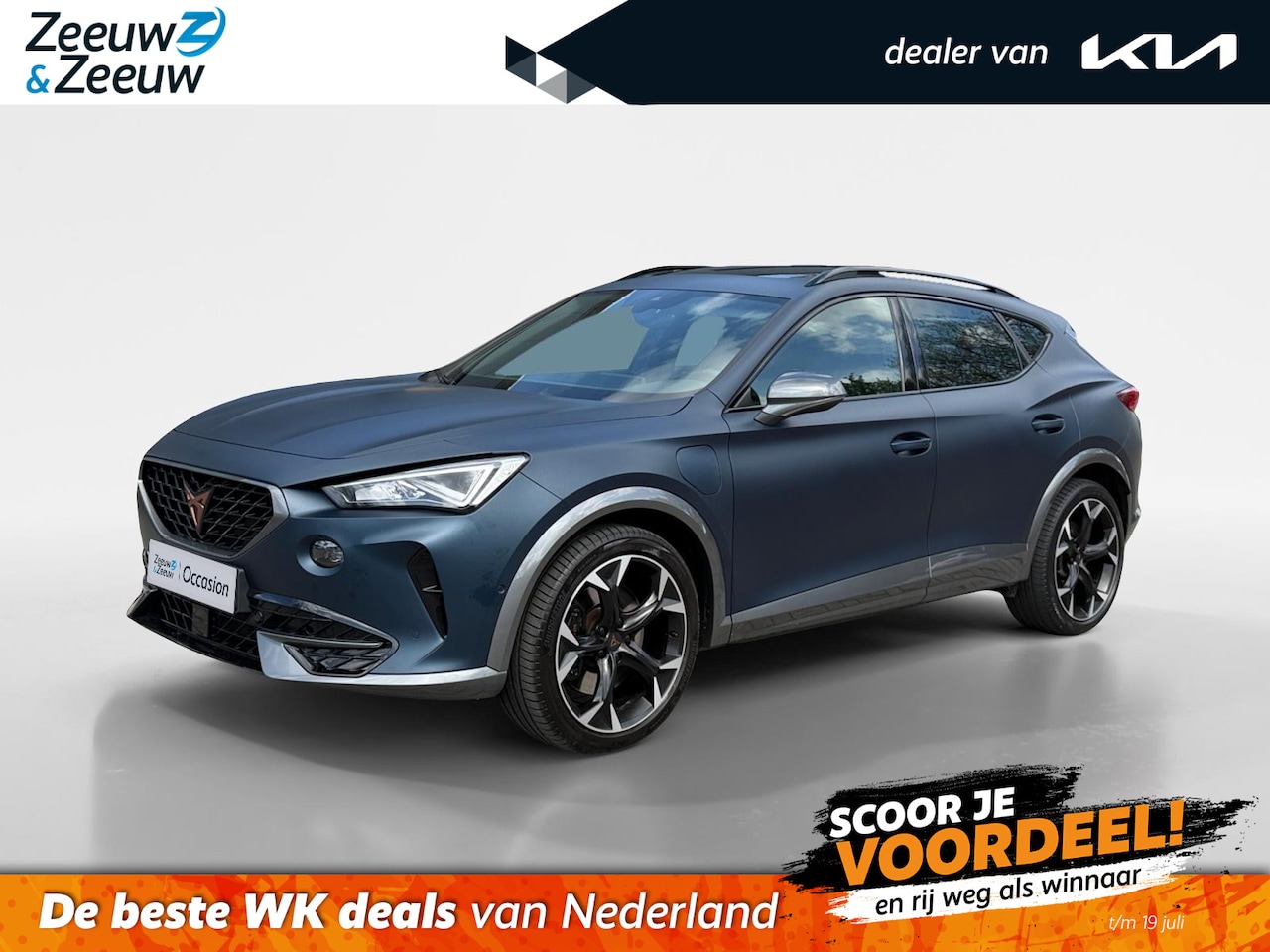 CUPRA Formentor - 1.4 e-Hybrid VZ Copper Edition Schuifkanteldak | Achteruitrijcamera | Climate control | St - AutoWereld.nl