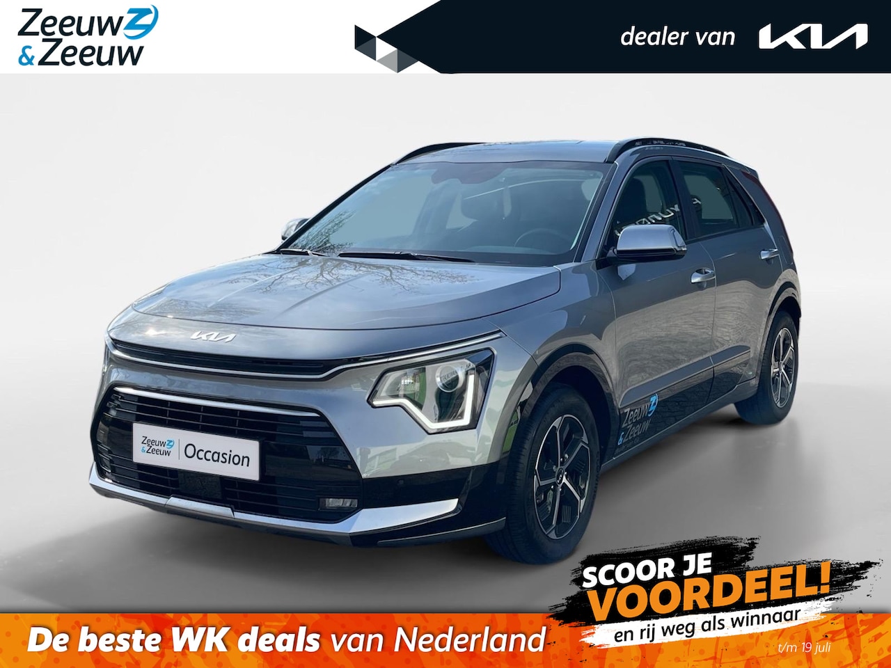 Kia Niro - 1.6 GDi Hybrid DynamicLine | Navi | Camera | Lichtmetalen Velgen | Apple Carplay | Android - AutoWereld.nl