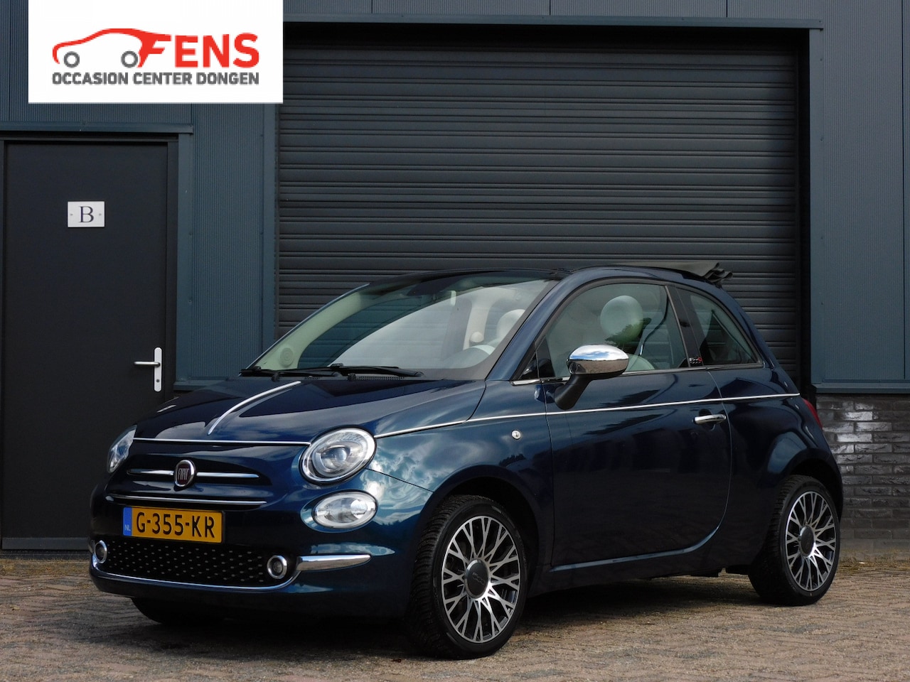 Fiat 500 - 1.2 Lounge CABRIO TOPSTAAT! CARPLY/ANDROID! CLIMA! CRUISE! LM VELGEN! - AutoWereld.nl