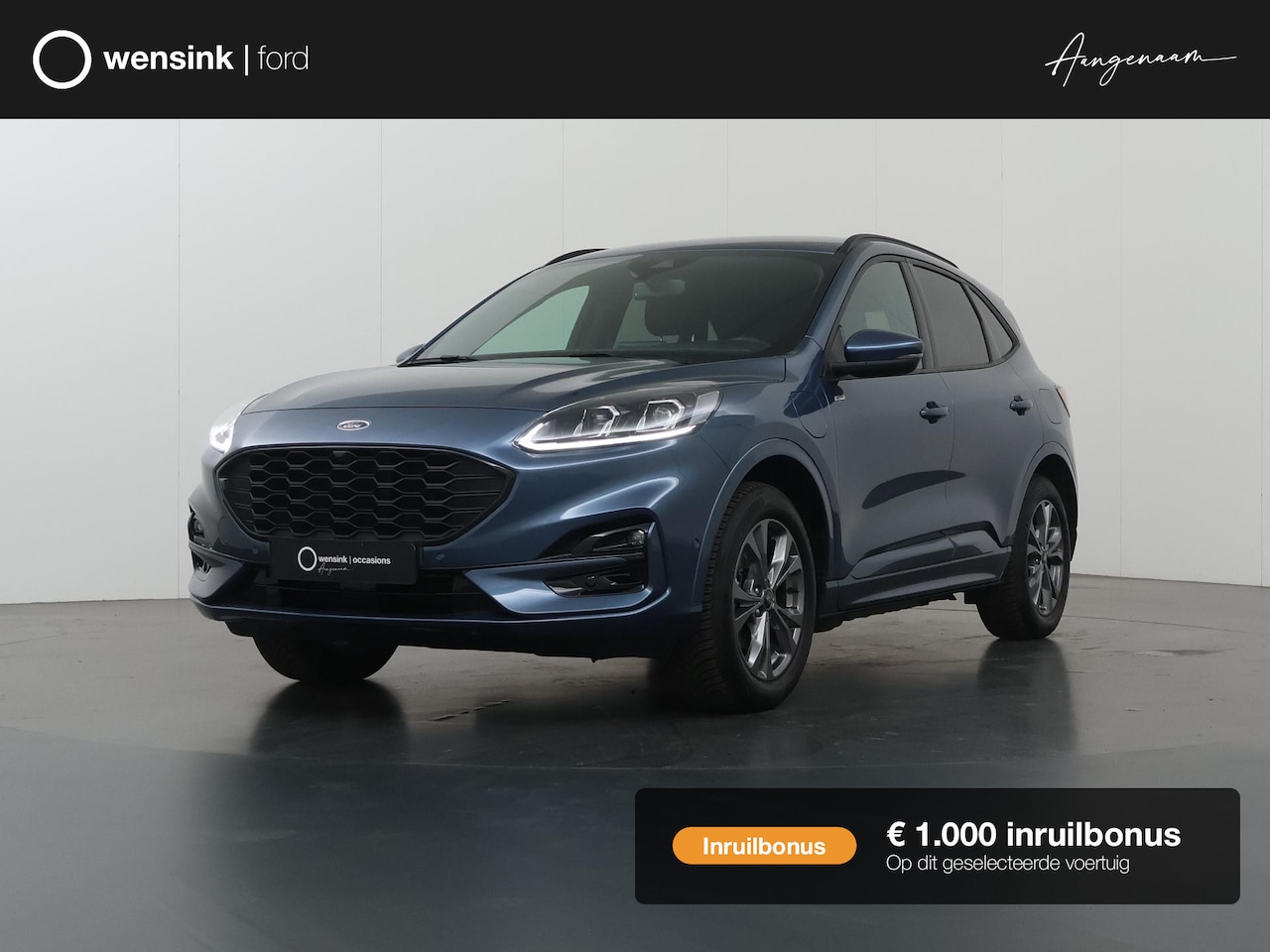 Ford Kuga - 2.5 PHEV ST-Line X | Elek. Trekhaak | Winterpakket | Cruise Control Adaptief | HUD | Parke - AutoWereld.nl