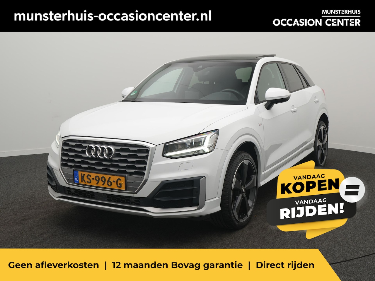 Audi Q2 - 1.4 TFSI CoD Sport Edition #1 - RIJKLAARPRIJS - S-Line - Automaat - Achteruitrijcamera - E - AutoWereld.nl