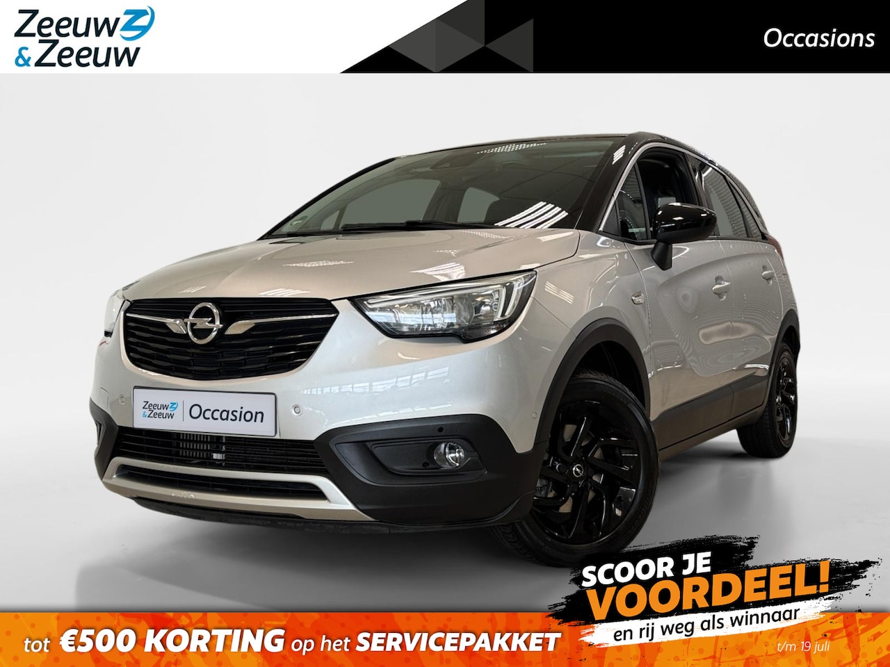 Opel Crossland X - 1.2 AUTOMAAT | INNOVATION | TREKHAAK | DEALERONDERHOUDEN | - AutoWereld.nl
