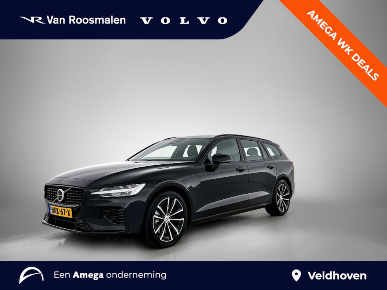 Volvo V60 - 2.0 T6 AWD Plus Dark | SOH 100% | Trekhaak | 360° Camera | Harm - AutoWereld.nl