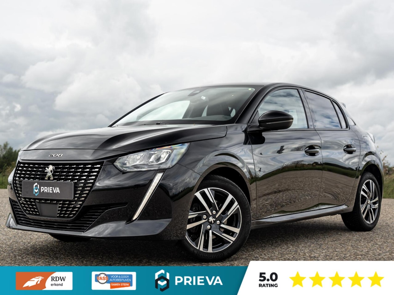 Peugeot 208 - 1.2 PureTech Allure Automaat 100PK | Dealer Onderhouden | Apple/Android auto | Navigatie | - AutoWereld.nl