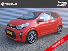 Kia Picanto - 1.0 CVVT Design Edition | Leer | Navi | Camera | Cruise | ECC | LM Velgen