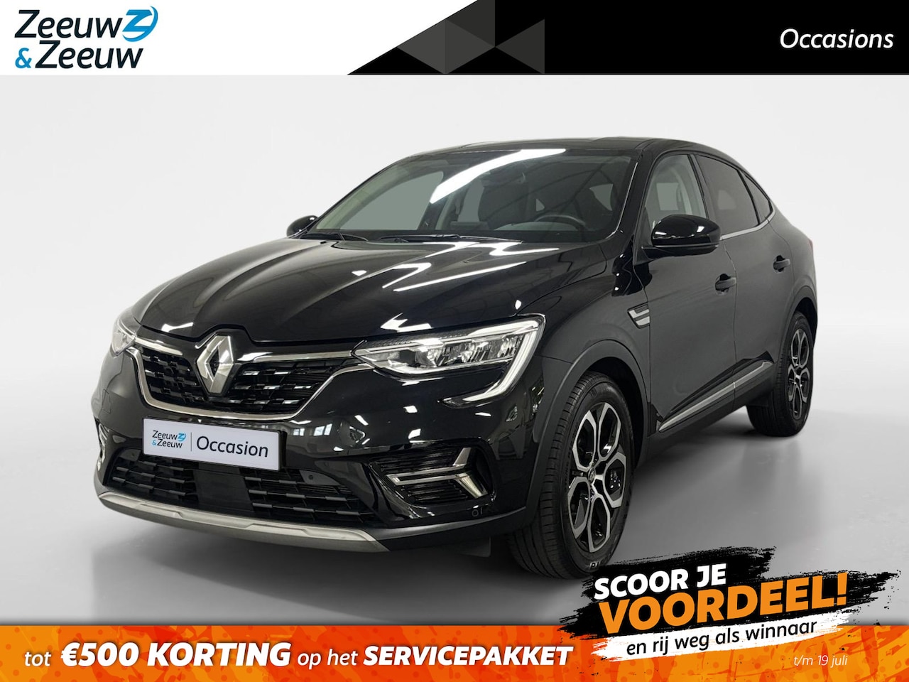 Renault Arkana - 1.6 E-Tech hybrid 145 techno AUTOMAAT NAVI AIRCO CAMERA CRUISE CONTROLE APPLE CARPLAY ANDR - AutoWereld.nl
