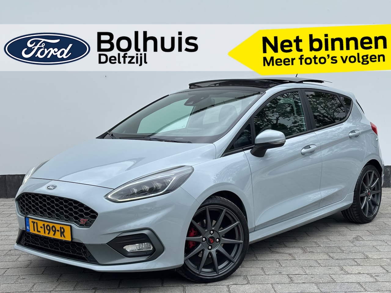 Ford Fiesta - 1.5 EcoBoost ST-3 Performance pack | Panodak | Winterpack | 18-inch Performance Velgen | B - AutoWereld.nl