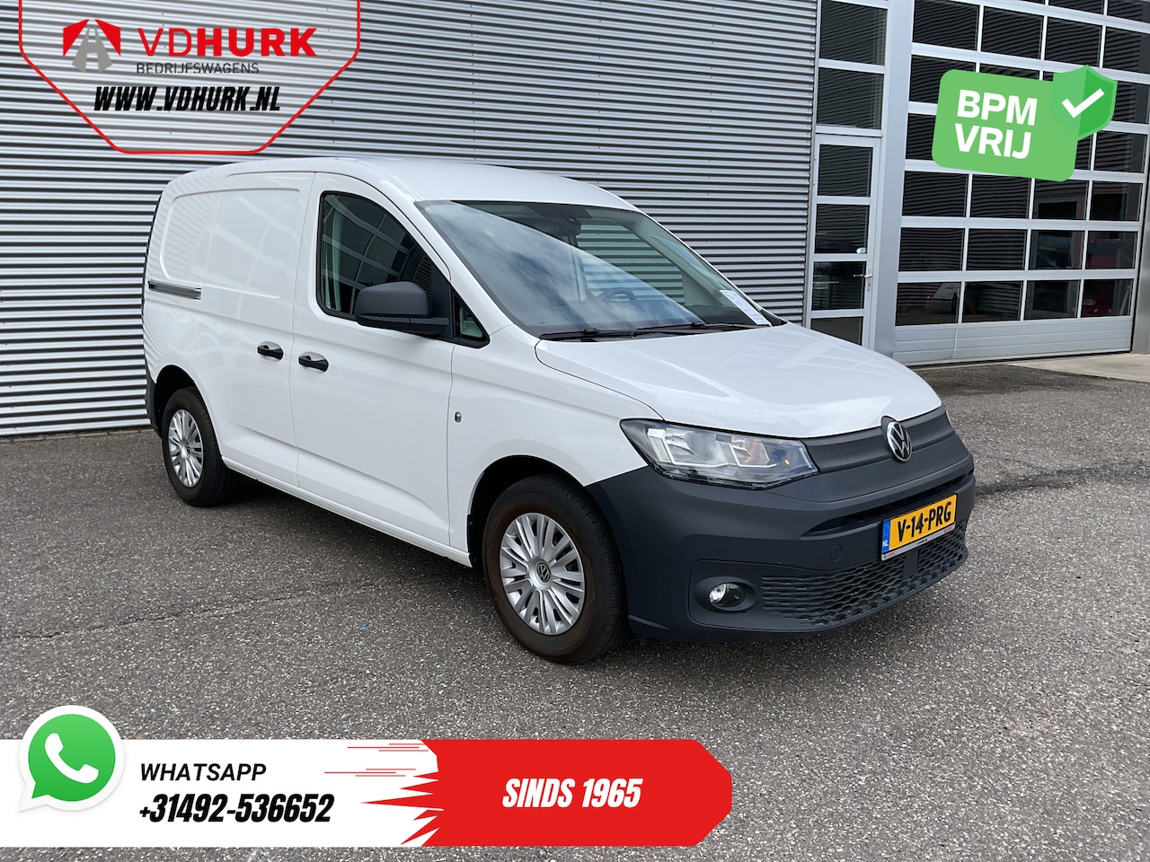 Volkswagen Caddy Cargo - 2.0 TDI 100 pk Omvormer/ Sortimo/ Cruise/ Airco/ DAB - AutoWereld.nl