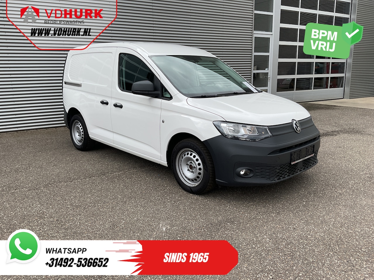 Volkswagen Caddy Cargo - 2.0 TDI 100 pk Omvormer/ Sortimo/ Cruise/ Airco/ DAB - AutoWereld.nl