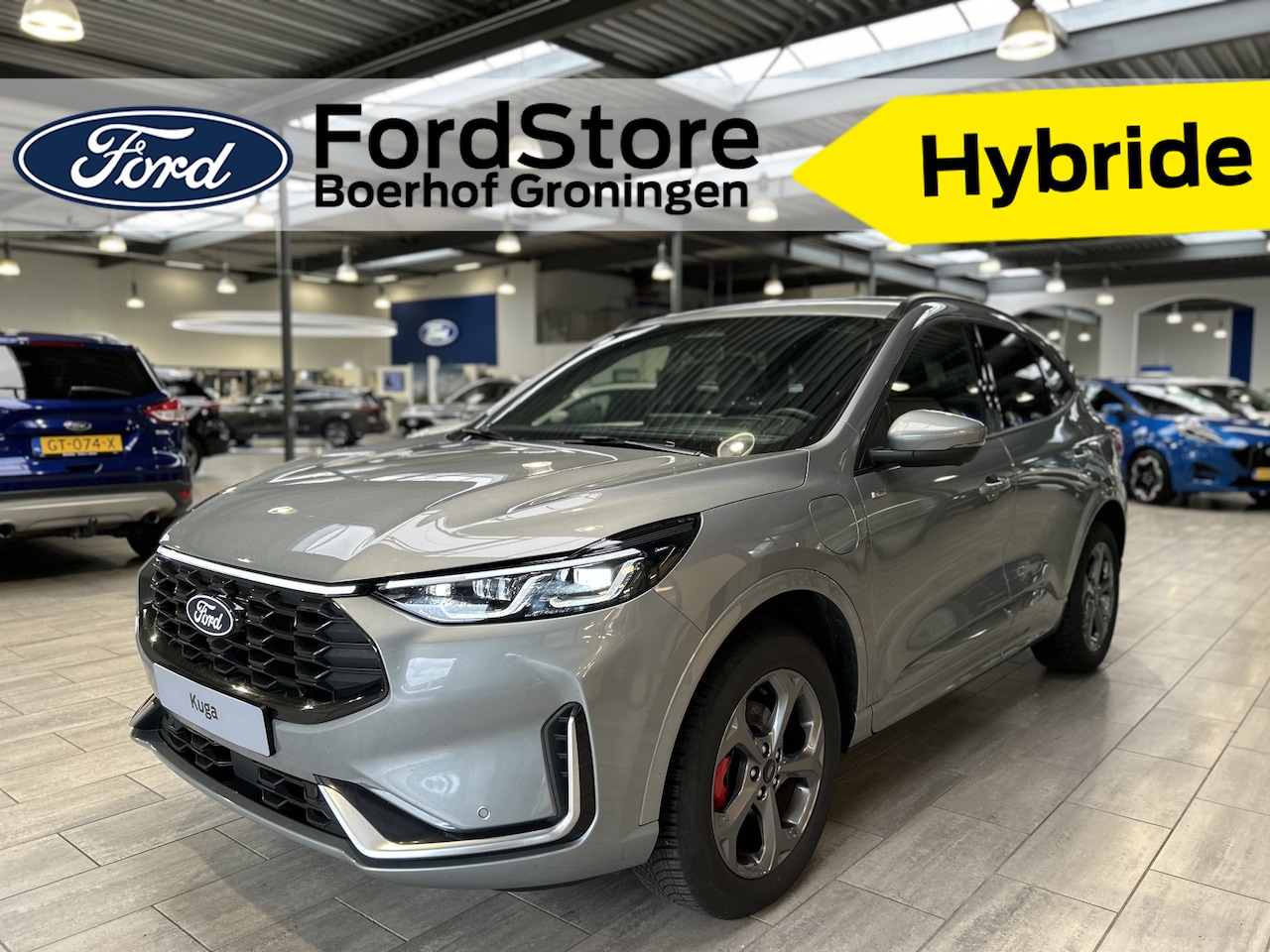 Ford Kuga - 2.5 PHEV 243 pk ST-Line X I AGR stoelen | Adapt Cruise I Winter Pack | B&O | 360° Camera I - AutoWereld.nl