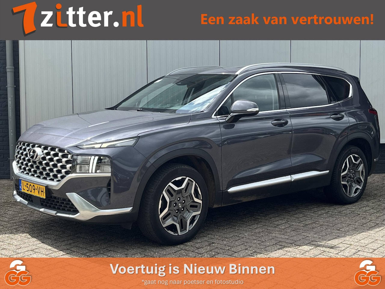 Hyundai Santa Fe - 1.6 T-GDI PHEV Comfort Smart 7-Persoons Volleder, ACC, Apple CarPlay / Android Auto - AutoWereld.nl