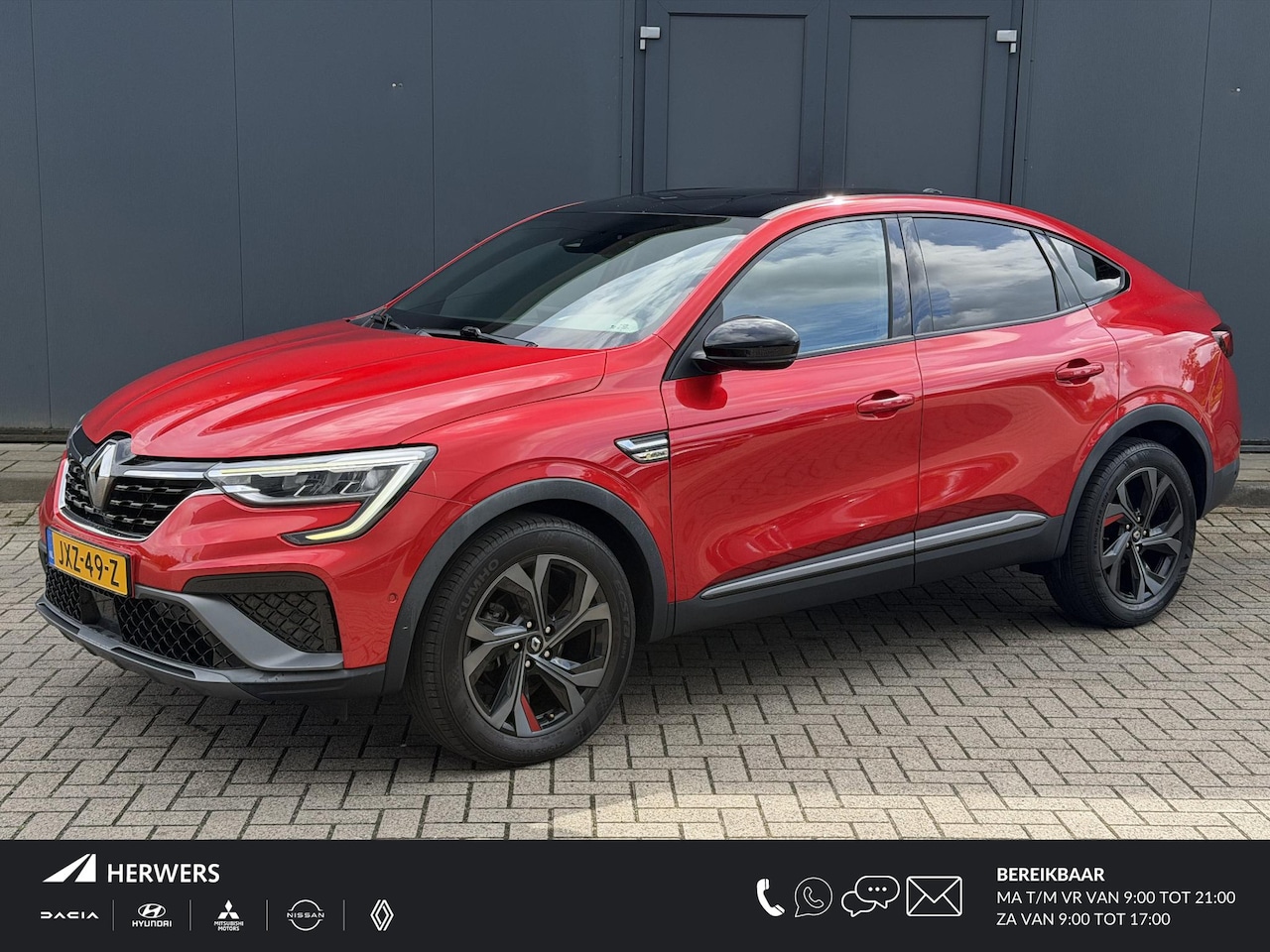 Renault Arkana - 1.6 E-Tech Hybrid 145 R.S. Line / Adaptieve Cruise / Lederen Bekleding / 100 % Onderhouden - AutoWereld.nl
