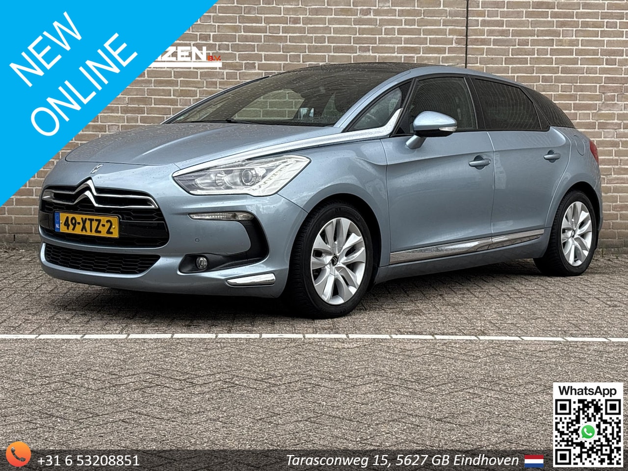 Citroën DS5 - 1.6 e-HDi So Chic Automaat | Leder | Pano | Climate | Cruise | Navi | - AutoWereld.nl