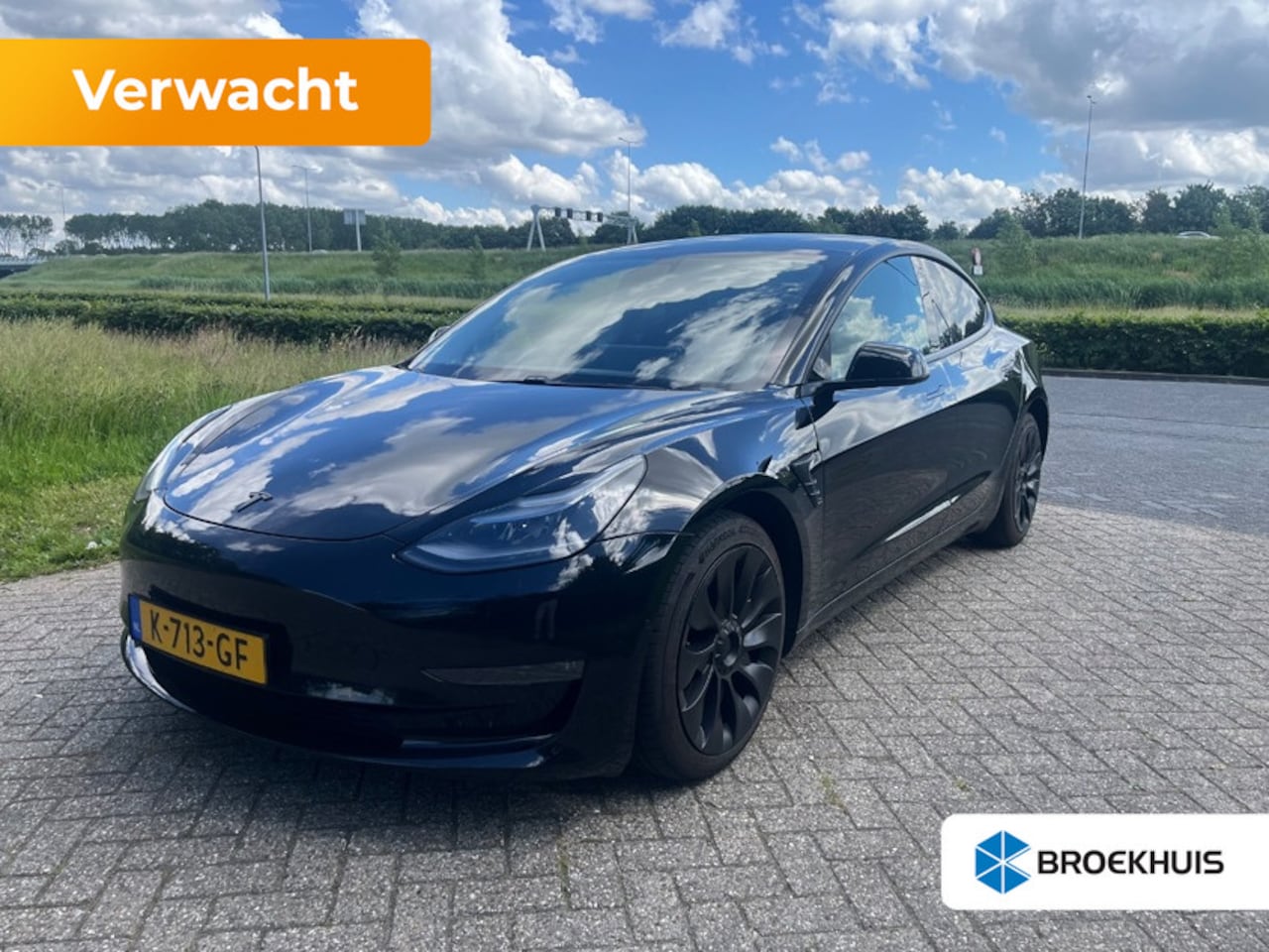 Tesla Model 3 - Verwacht: Long Range AWD 75kWh 351pk | Camera | Leder | Panoramadak | LED | Cruisecontrol - AutoWereld.nl