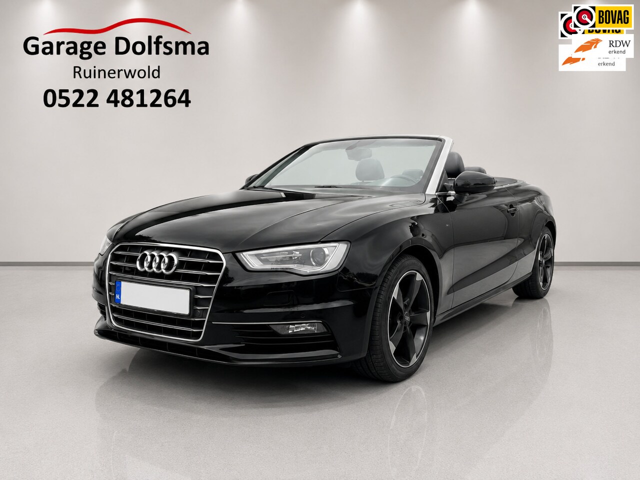 Audi A3 Cabriolet - 1.4 TFSI CoD Ambition Pro Line S Open Days-CLIMA-XENON-STOELVERW- - AutoWereld.nl