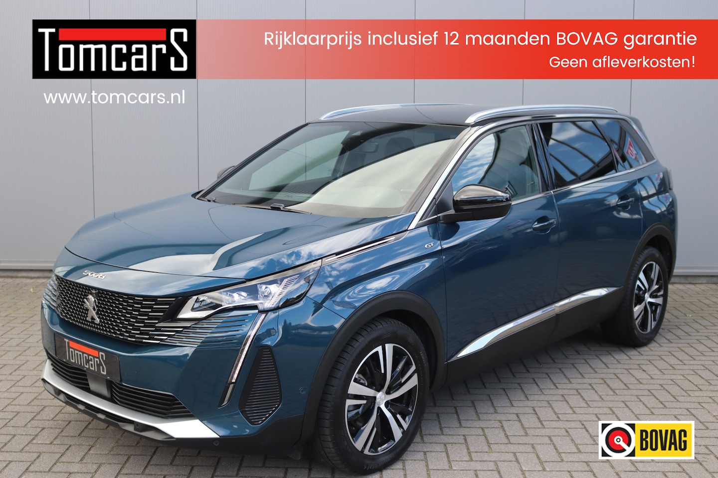 Peugeot 5008 - 1.2 Hybrid 136PK Automaat GT 7-pers/Leder/Memory-stoel/Camera/Stoelverwarming - AutoWereld.nl