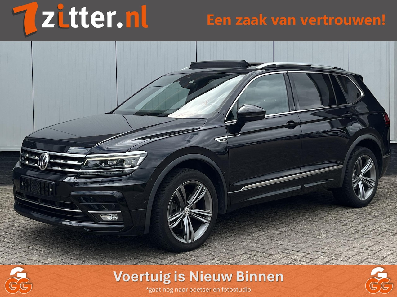 Volkswagen Tiguan Allspace - 1.5 TSI Highline Business R-line 7-Persoons Leder, 360Camera, Memory, ACC - AutoWereld.nl
