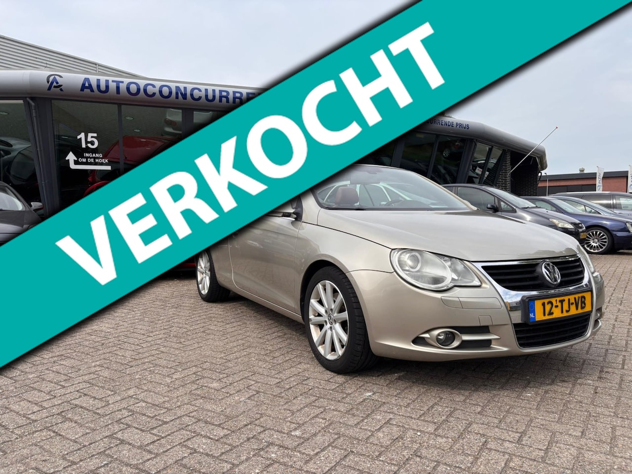 Volkswagen Eos - 2.0 T-FSI 2.0 T-FSI, Leder, Pano, Clima, Inruil mogelijk. - AutoWereld.nl