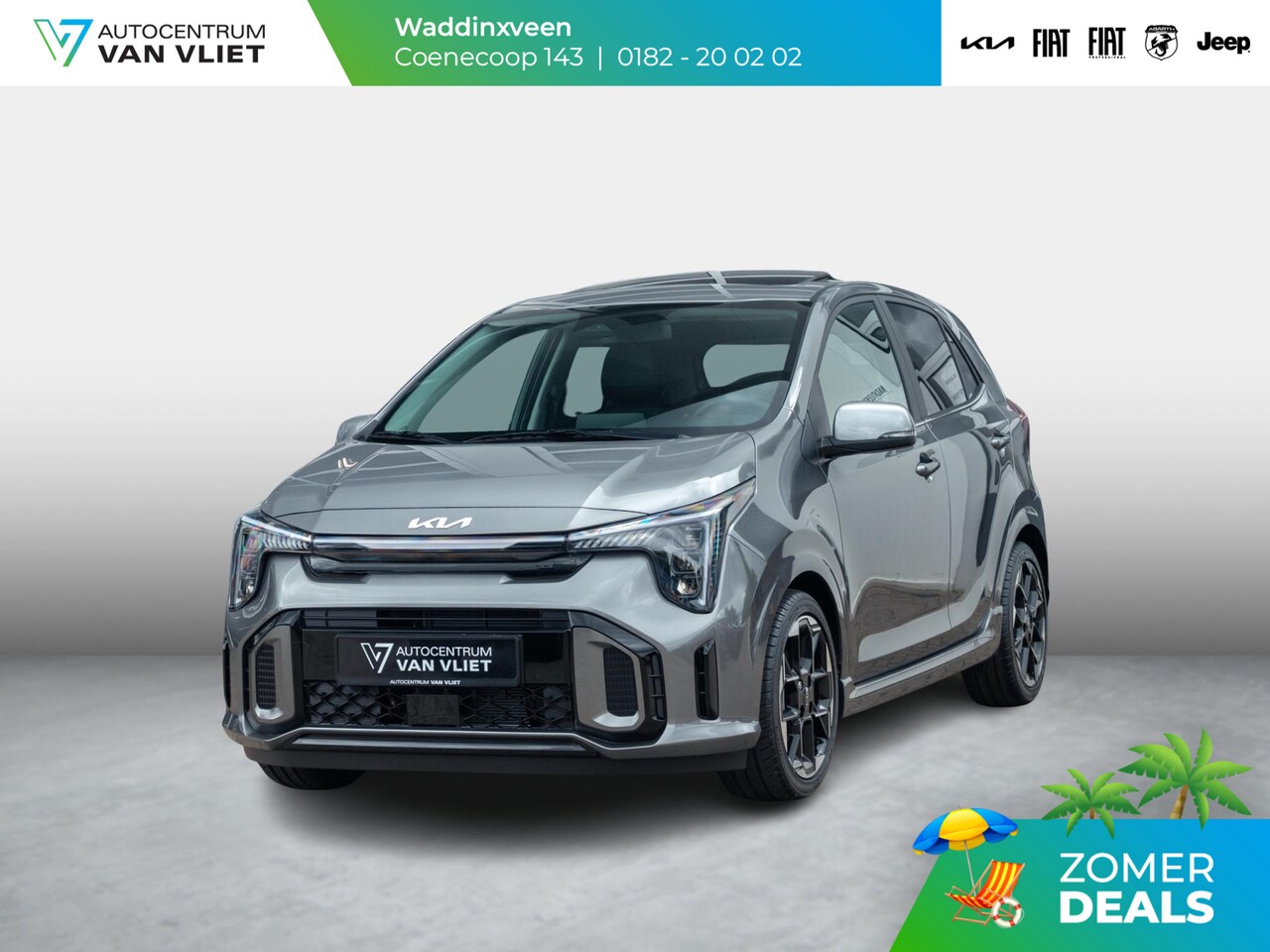Kia Picanto - 1.0 DPI GT-Line Leder | Stoel & stuurverwarming | Climate & Cruise control - AutoWereld.nl