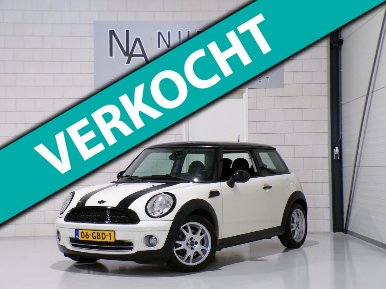 MINI Cooper - 1.6 Chili "Origineel NL!" Black Edition Airco Leer 16"Velgen Elektrische ramen I Nationale - AutoWereld.nl