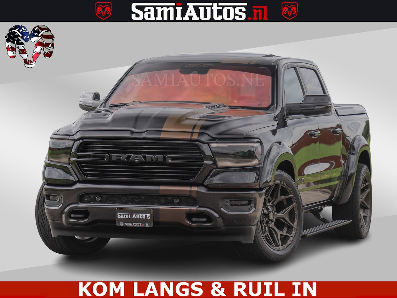 Dodge Ram Pick Up - HULK GT | TRX PACK | 5.7 V8 HEMI | BRONZE LINE | LUCHT VERING | VITUAL | ADAPTIVE CRUISE | - AutoWereld.nl
