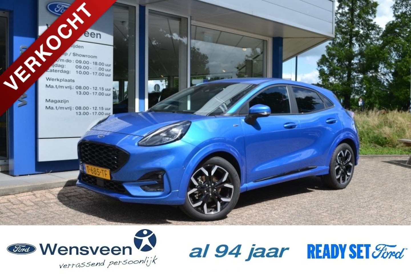 Ford Puma - 1.0T 125pk ECOBOOST Hybrid ST-Line X | winter pack, dap, etc. - AutoWereld.nl
