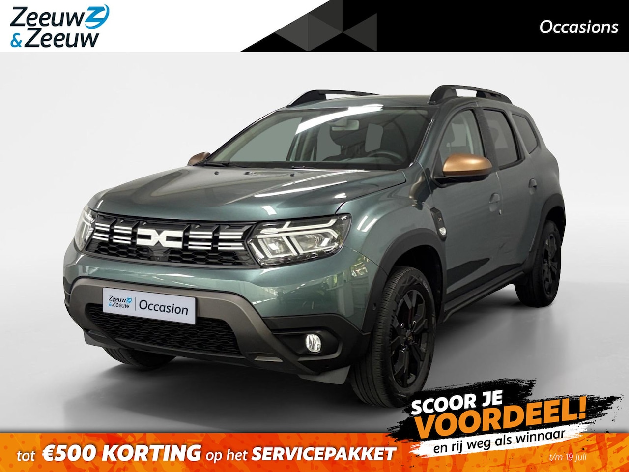 Dacia Duster - 1.0 TCe 100 ECO-G Extreme NAVI AIRCO CAMERA CRUISE CONTROLE KEYLESS ENTRY LM VELGEN 360CAM - AutoWereld.nl