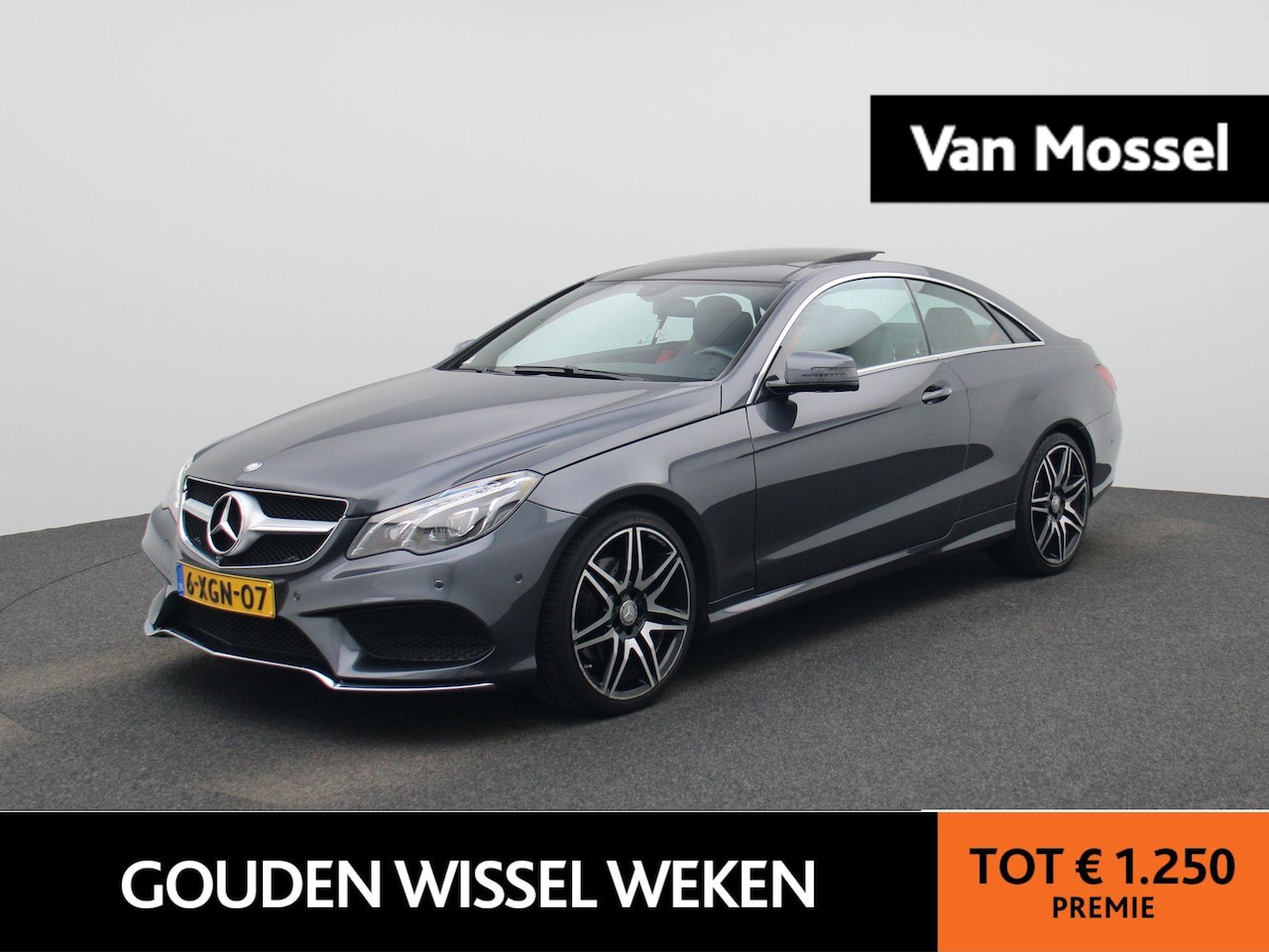 Mercedes-Benz E-klasse Coupé - 200 Edition Sport | Automaat | Panoramadak | Cruise Control | Achteruitrijcamera | Stoelve - AutoWereld.nl
