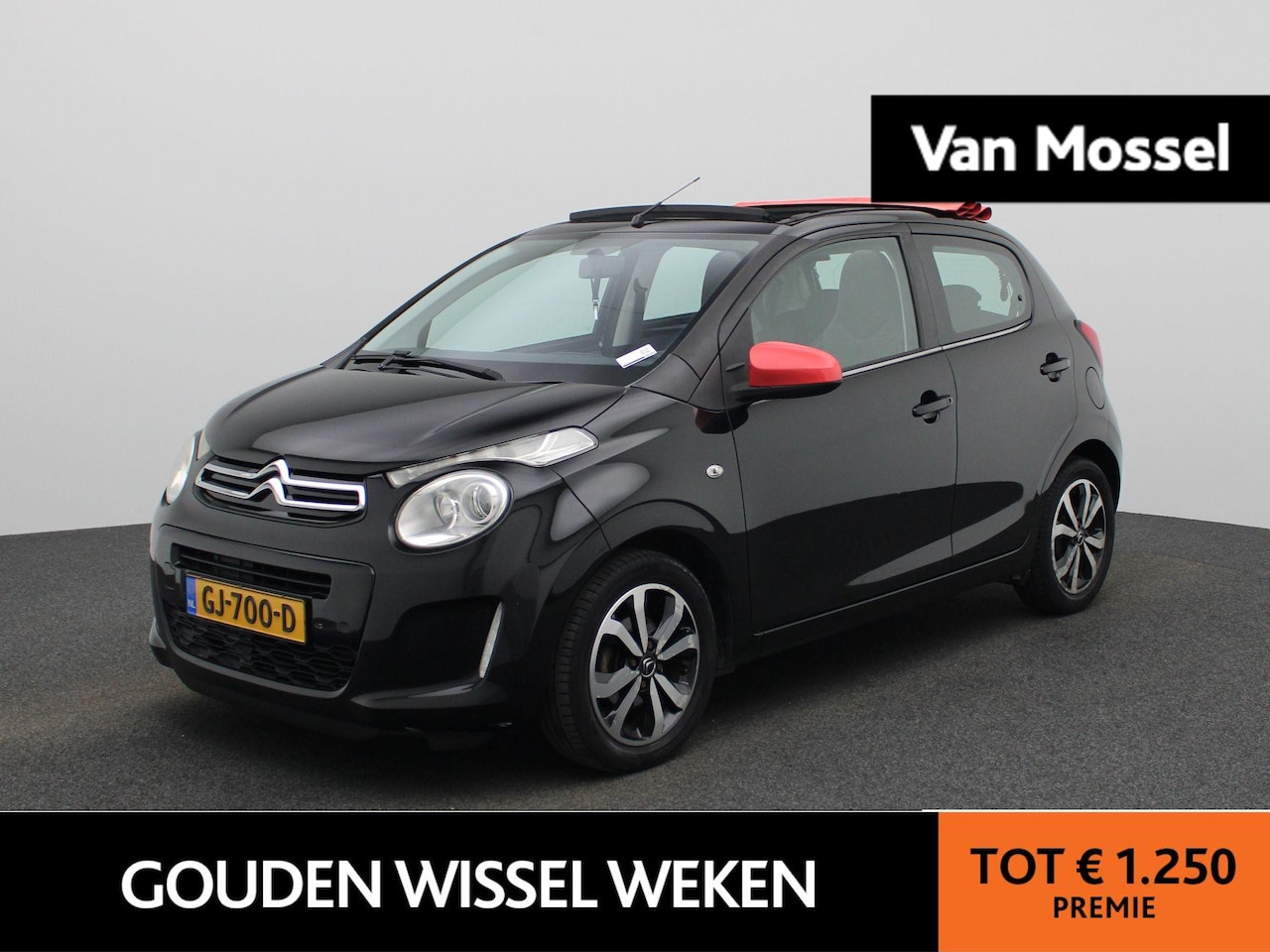 Citroën C1 - 1.0 e-VTi Airscape Shine | Airco | Camera | Parkeersensoren | - AutoWereld.nl