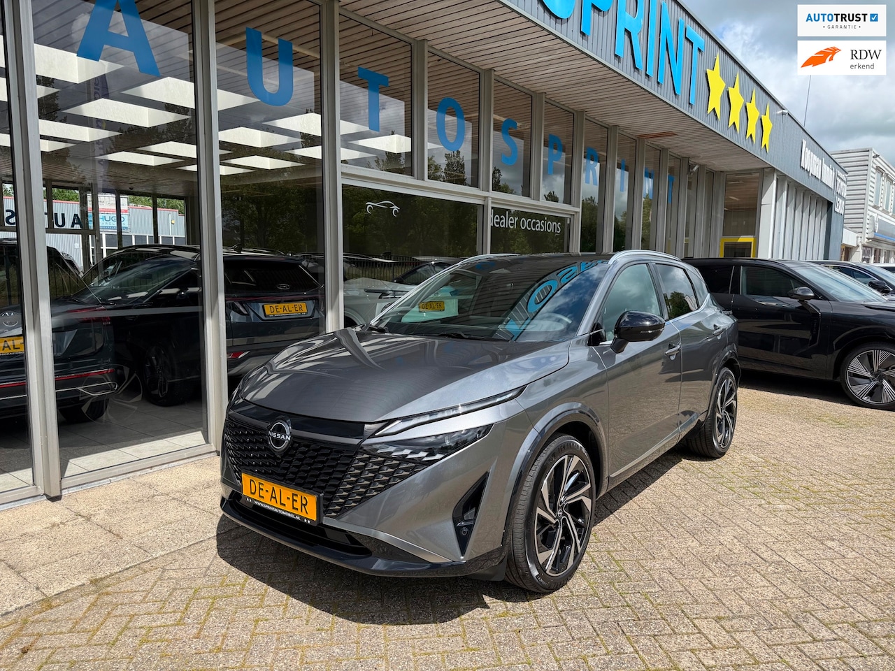 Nissan Qashqai - 1.3 MHEV Xtronic Tekna Plus 158PK PANORAMADAK 360 CAMERA LEDER - AutoWereld.nl